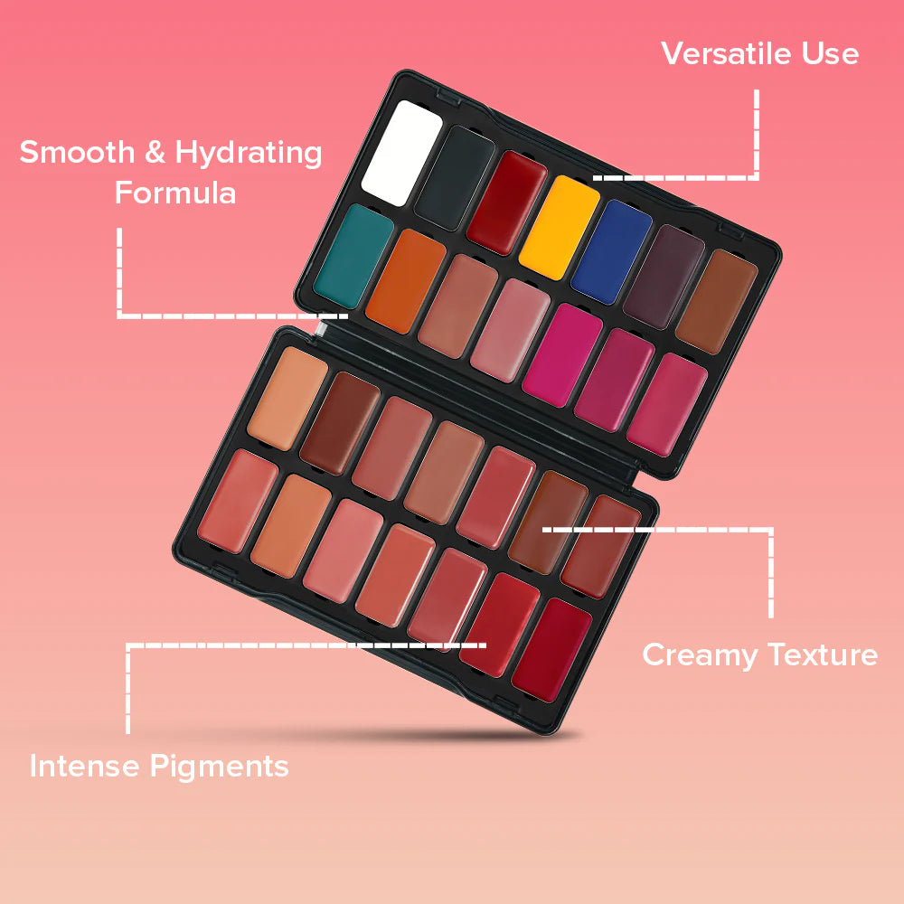 Forever 52 - Showstopper 28 Color Lip Palette (SHL001)