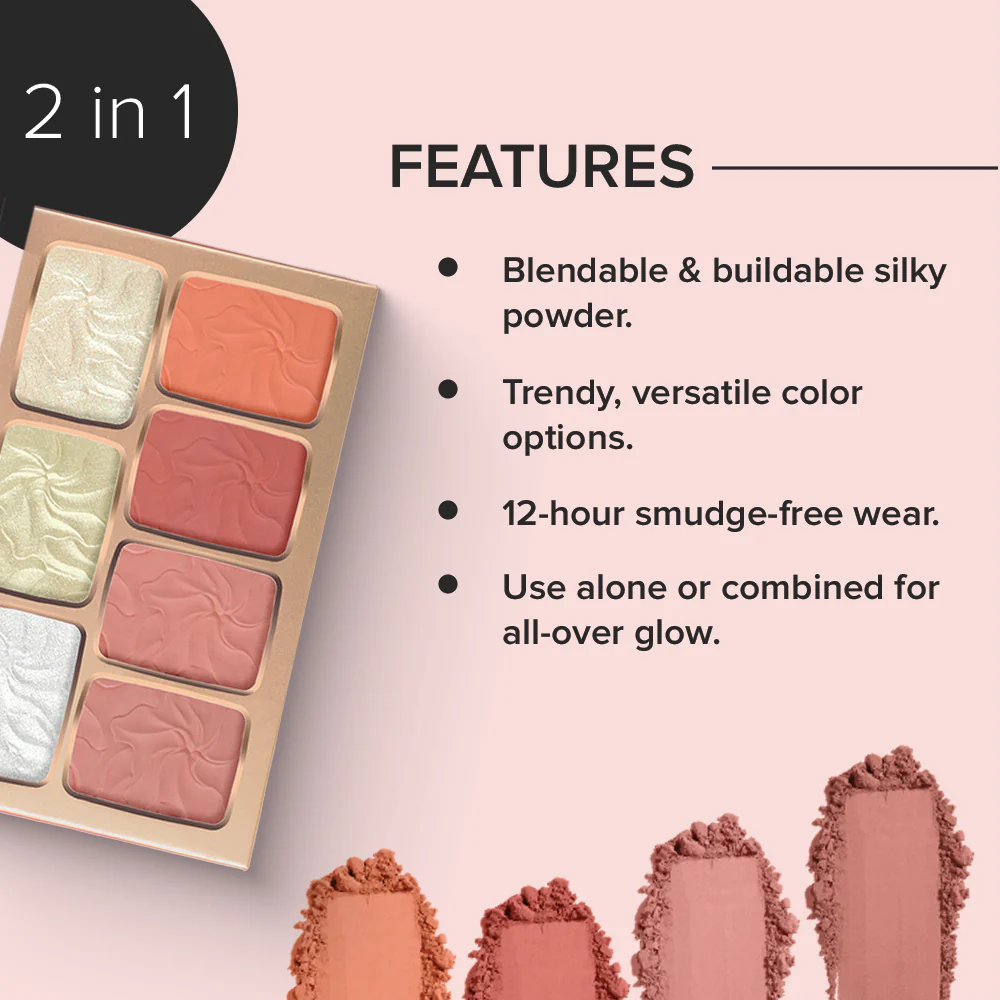 Character The Face Diary Palette - TFD001