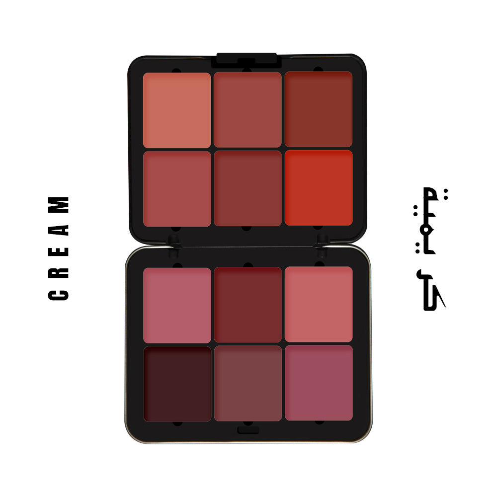 Future Makeup - 12 Color Blush Cream Palette – FU102