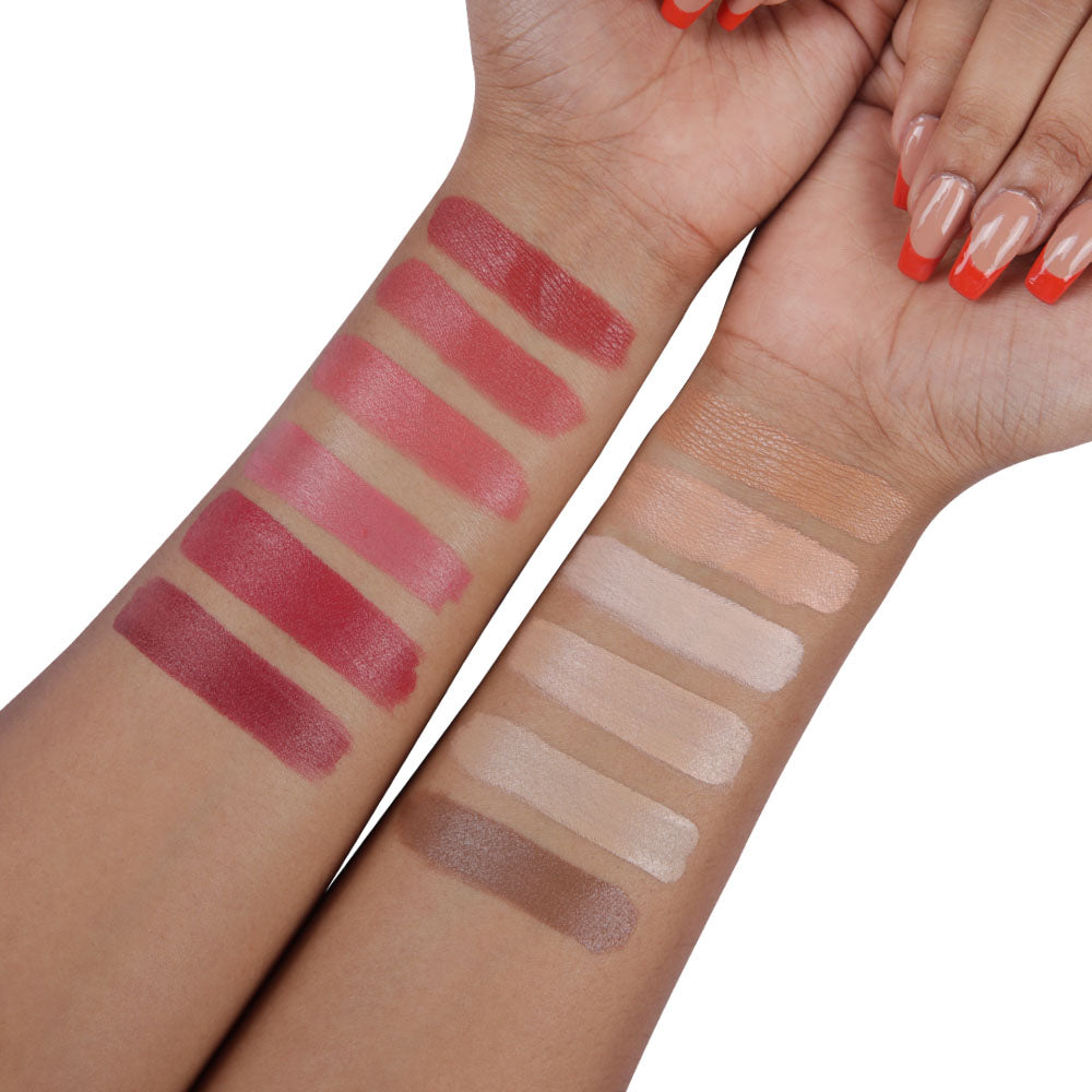 Future Makeup - 12 Color Contour/Blush Cream Palette – FU103